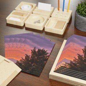 Sunset Scene Greeting Cards