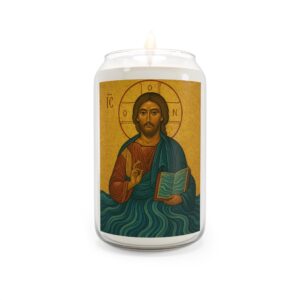 Christ Pantocrator: The Living Word Devotional Scented Soy Candle
