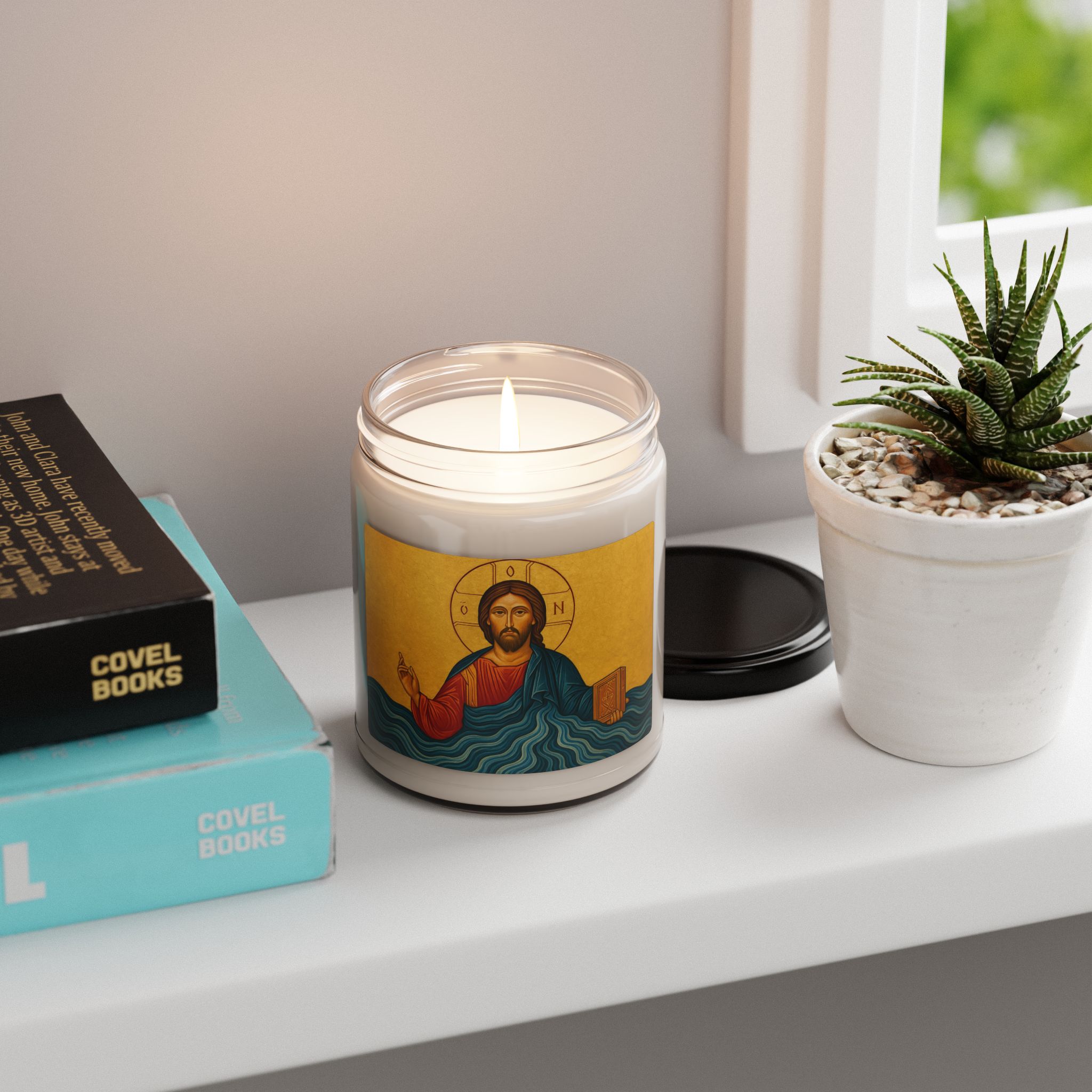 Christ Pantocrator: The Living Word | 9oz Scented Devotional Candle - Image 20